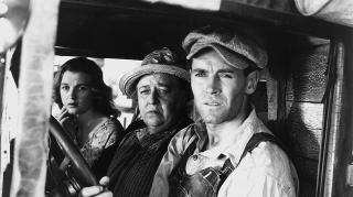 Dorris Bowden, Jane Darwell and Henry Fonda in The Grapes Of Wrath (1940)